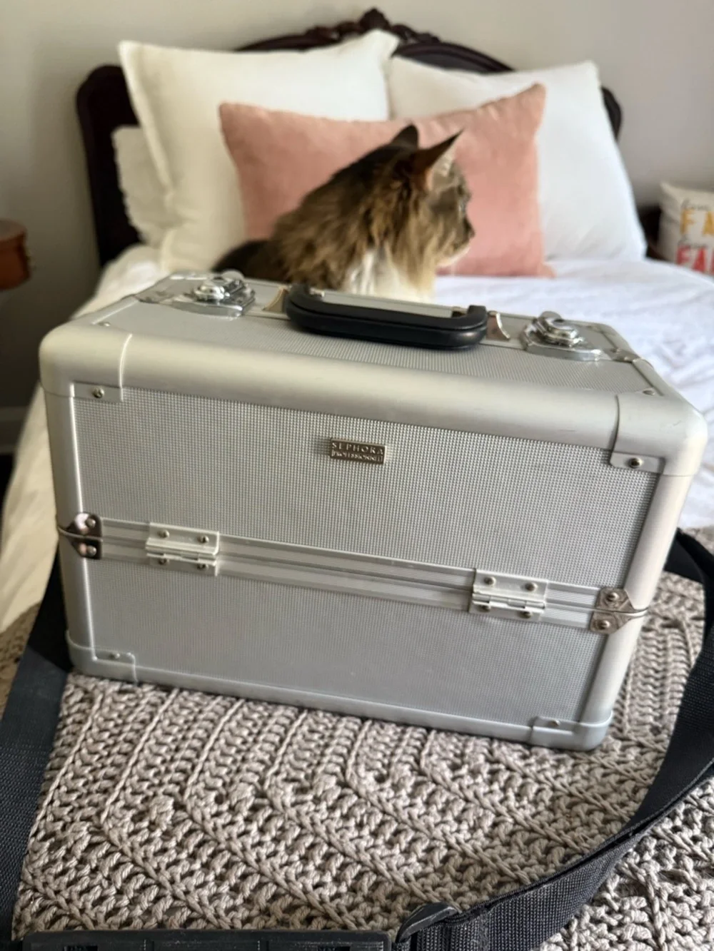 Sephora Professional Silver Makeup Case